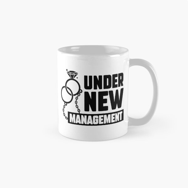 Item preview, Under New Management – Funny Groom Wedding Shirt designed and sold by Avara-Creative.