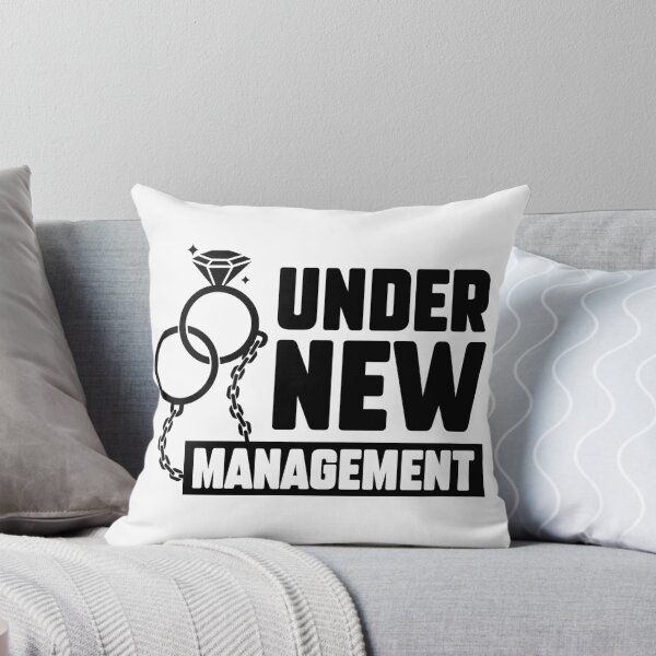Item preview, Under New Management – Funny Groom Wedding Shirt designed and sold by Avara-Creative.