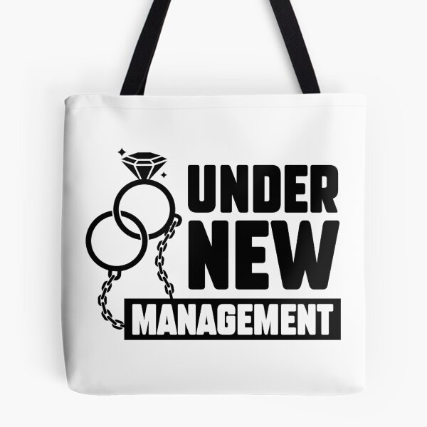 Item preview, Under New Management – Funny Groom Wedding Shirt designed and sold by Avara-Creative.