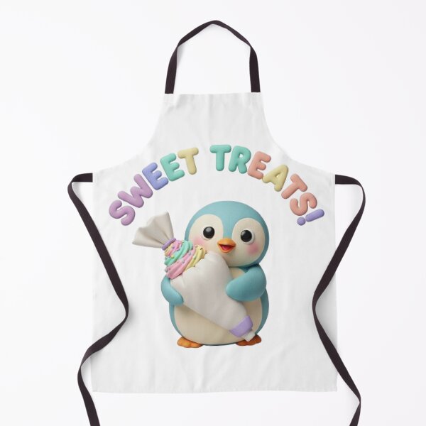 Item preview, Sweet Treats Pastel Penguin Confectionary Mascot designed and sold by MinimalistMint.