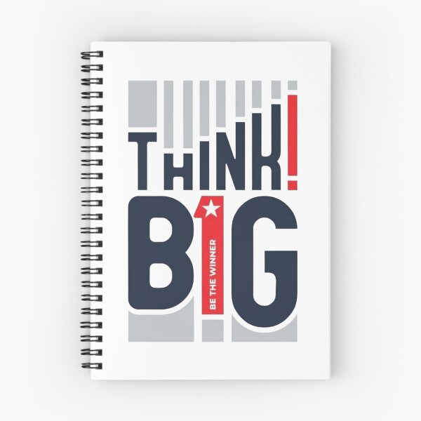 Item preview, Think Big – Bold Mindset Motivation Quote | hspcreations designed and sold by harispatel62.