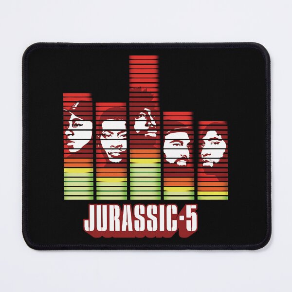 Artikelvorschau, Jurassic 5 Band entworfen und verkauft von RBDigitalArt.