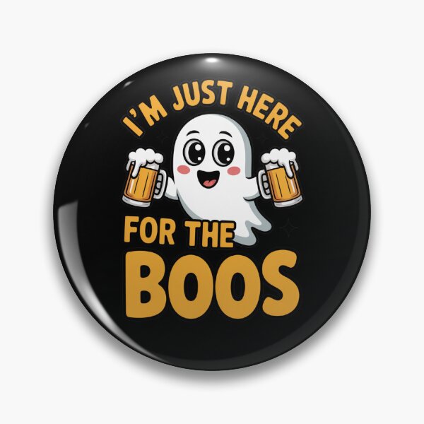 Item preview, I’m Just Here For Boos designed and sold by flagylART.