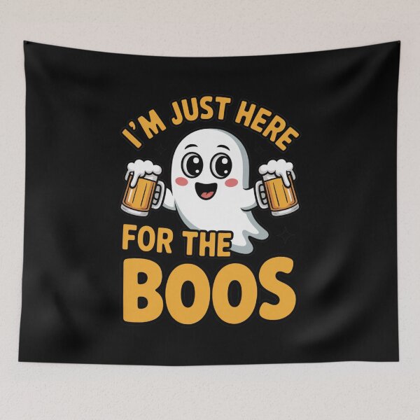Item preview, I’m Just Here For Boos designed and sold by flagylART.