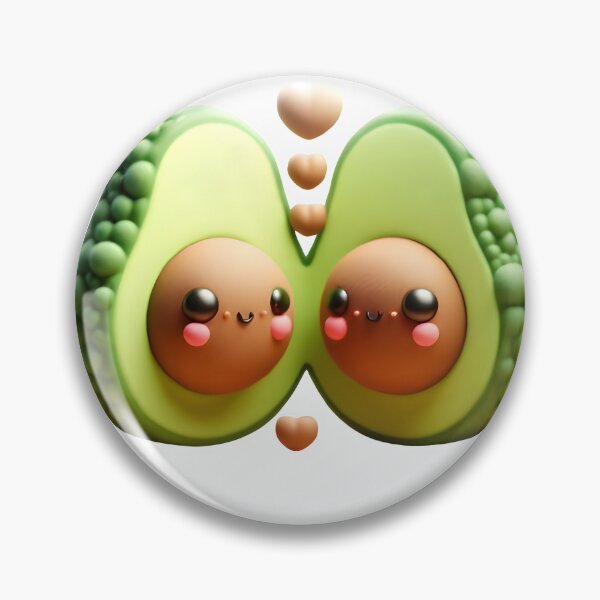 Item preview, Let's Avo-Cuddle: Cute 3D Puffy Avocado Couple Valentine's Pun designed and sold by HopeAndHustle.