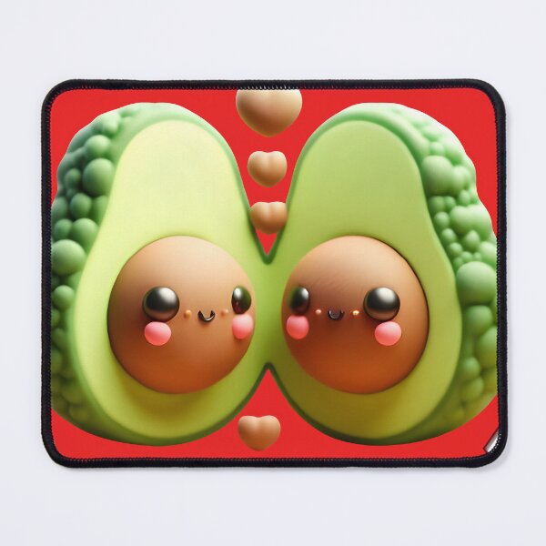 Item preview, Let's Avo-Cuddle: Cute 3D Puffy Avocado Couple Valentine's Pun designed and sold by HopeAndHustle.