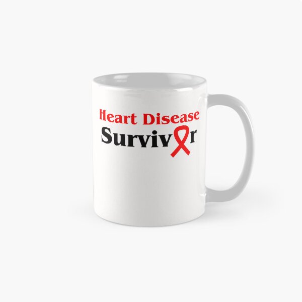 Item preview,  Fight Heart Disease – Awareness Ribbon Heart Design designed and sold by Trendora Stor.