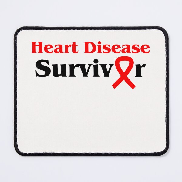 Item preview, Fight Heart Disease – Awareness Ribbon Heart Design designed and sold by Trendora Stor.