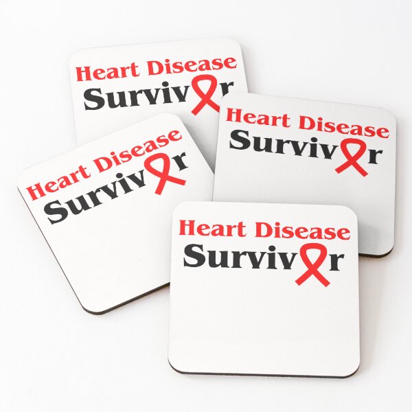 Item preview,  Fight Heart Disease – Awareness Ribbon Heart Design designed and sold by Trendora Stor.