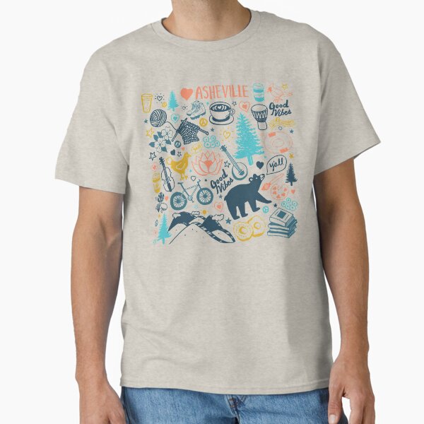 The Life in Asheville Classic T-Shirt