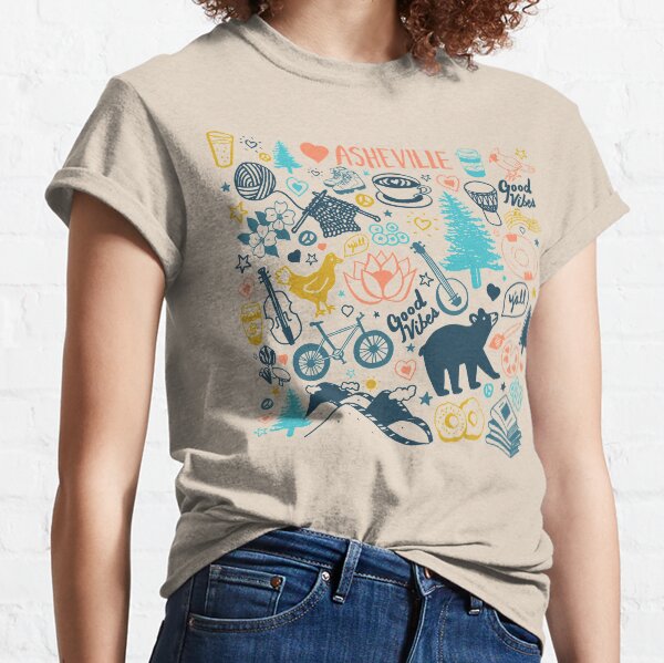 The Life in Asheville Classic T-Shirt