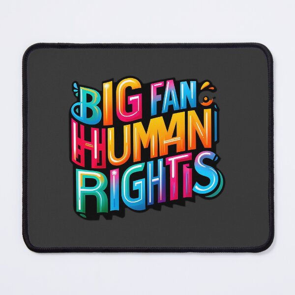 Item preview, big fan of human rights designed and sold by NCNGDESIGN.