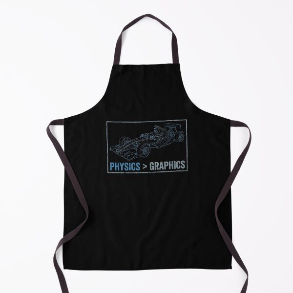 Item preview, Physics Greater Than Graphics Blue Wireframe Formula Car designed and sold by Fenay Designs.