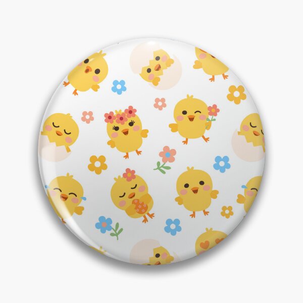 Item preview, Cute Easter Baby Chicks Seamless Pattern designed and sold by Artchyzh.