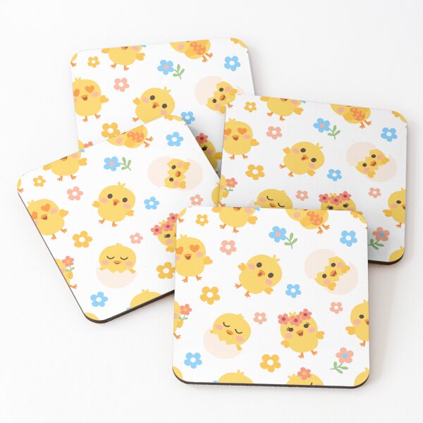 Item preview, Cute Easter Baby Chicks Seamless Pattern designed and sold by Artchyzh.