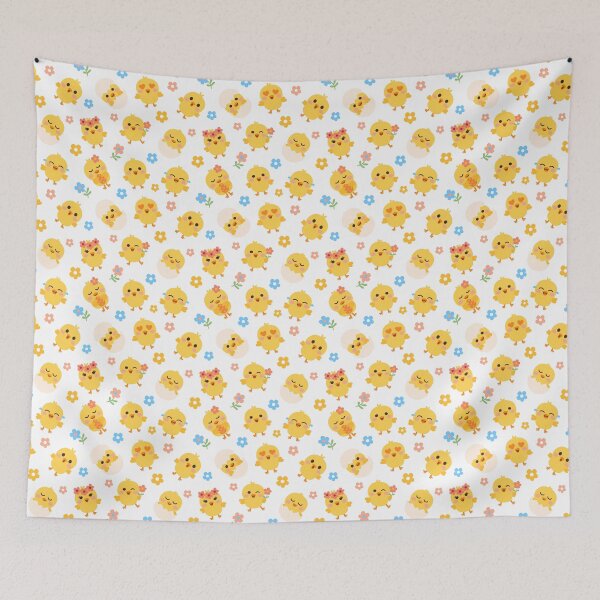 Item preview, Cute Easter Baby Chicks Seamless Pattern designed and sold by Artchyzh.