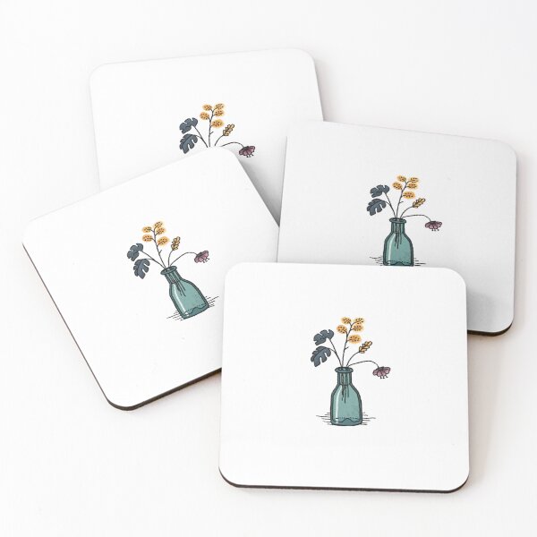 Item preview, flower in vase designed and sold by eupeupeup.