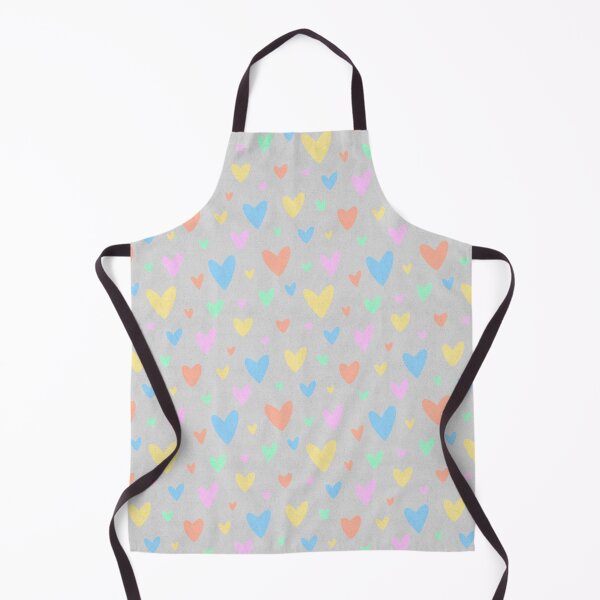 Item preview, Love hearts print (multi) designed and sold by FruiteggStudio.