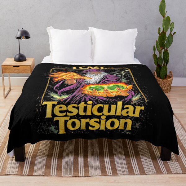 Aperçu de l'œuvre J'ai lancé une torsion testiculaire (mème drôle de sorcier) créée et vendue par moabeArtistic.