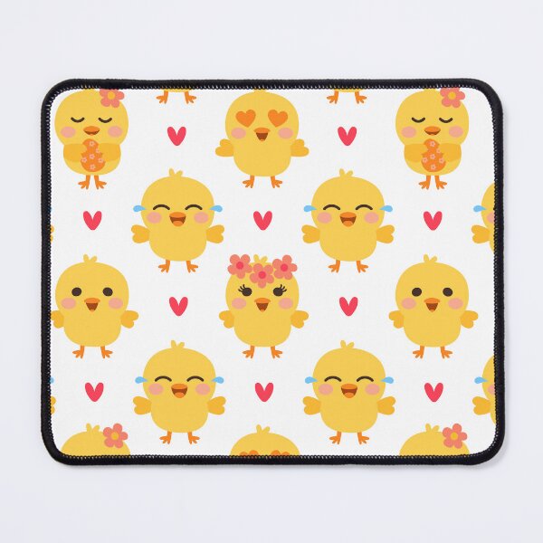 Item preview, Adorable Baby Chick Easter Pattern with Hearts designed and sold by Artchyzh.