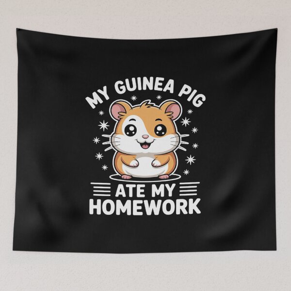 Item preview, Cavy Pet Rodent Ate Homework for Guinea Pig Lover designed and sold by angolinnArt.