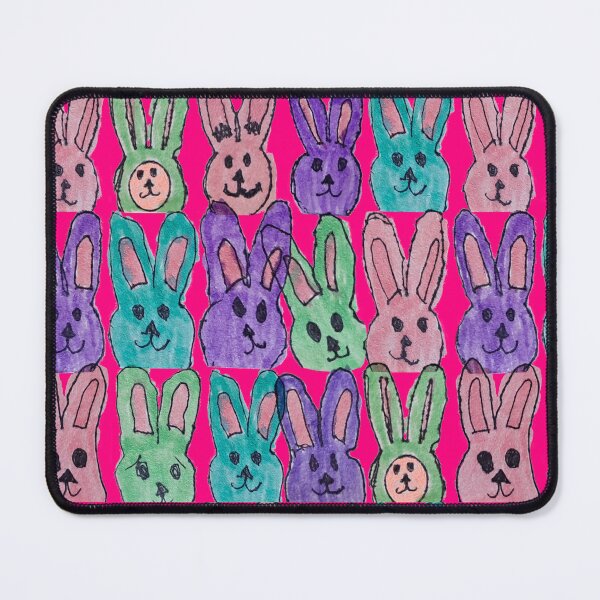 Item preview, Cute Bunny Pattern Pink designed and sold by NaliniLe.