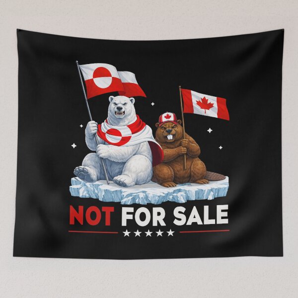 Item preview, Canada and Greenland are Not for Sale designed and sold by MackenzieBin.