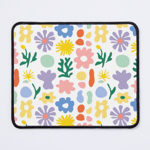 Item preview, Large Scale Pastel Matisse Cutout Floral Pattern designed and sold by Prismatect.