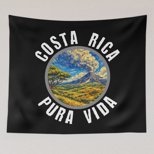 Item preview, Costa Rica - Pura Vida (with White Lettering) designed and sold by VelvetRoom.