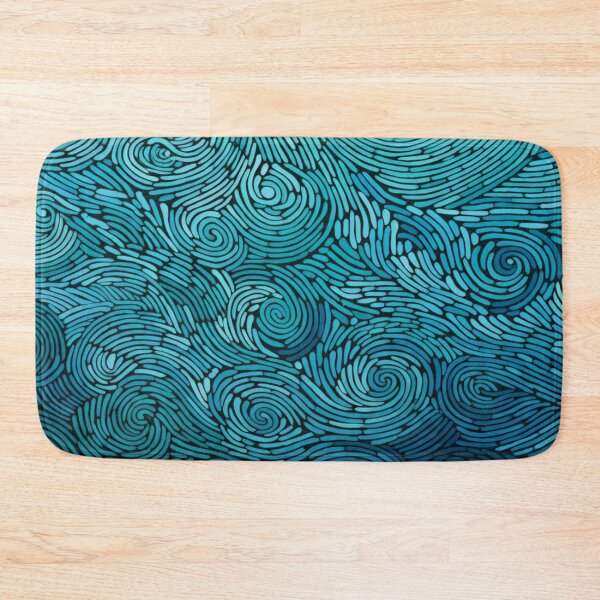 Item preview, Aboriginal Inspired Art - Pointillist Seascape designed and sold by GrinGalore.