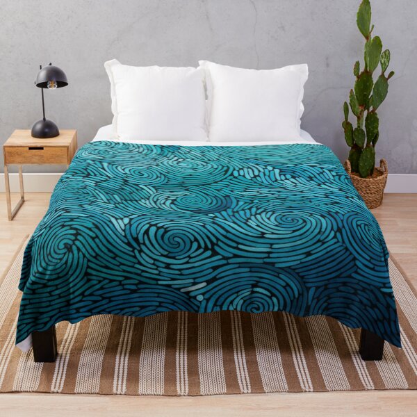 Item preview, Aboriginal Inspired Art - Pointillist Seascape designed and sold by GrinGalore.