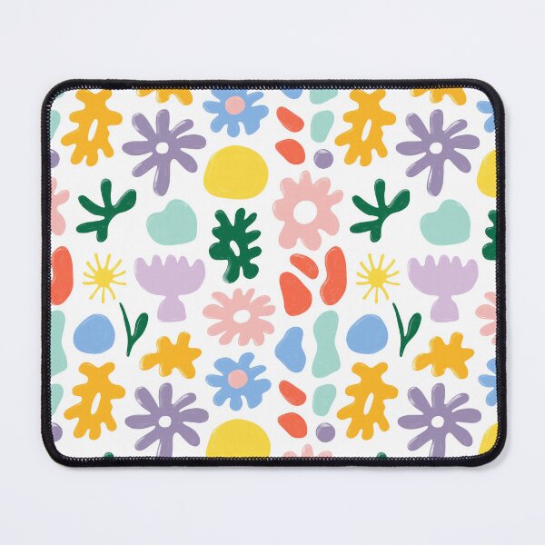 Item preview, Playful Matisse Sun and Hollow Flower Pattern designed and sold by Prismatect.