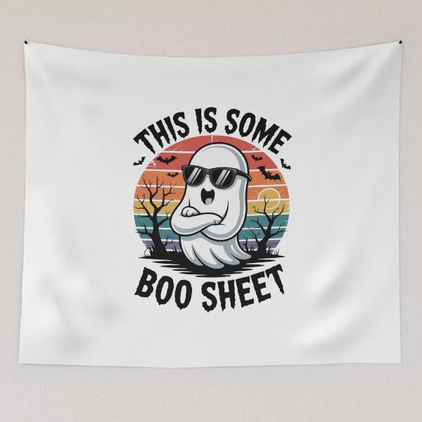 Item preview, This Is Some Boo Sheet designed and sold by flagylART.