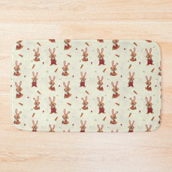Item preview, Rabbit with carrot, sitting and standing designed and sold by EnridasDesign.