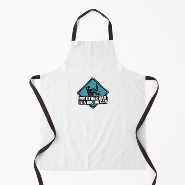 Item preview, My Other Car Is A Racing Car Blue Sign Gamer Humor designed and sold by Fenay Designs.