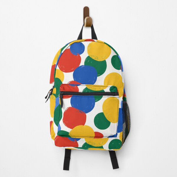 Item preview, Matisse Style Primary Color Brushstroke Circles designed and sold by Prismatect.