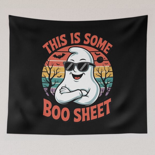 Item preview, This Is Some Boo Sheet designed and sold by flagylART.