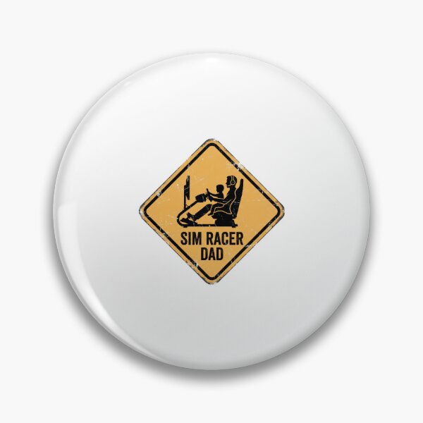Item preview, Sim Racer Dad Gamer Fatherhood Gaming Diamond Sign designed and sold by Fenay Designs.