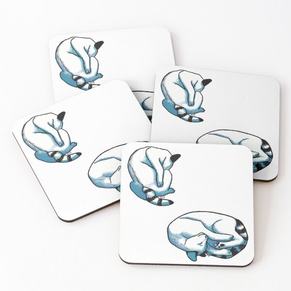 Item preview, Cute sticker of cat designed and sold by eupeupeup.