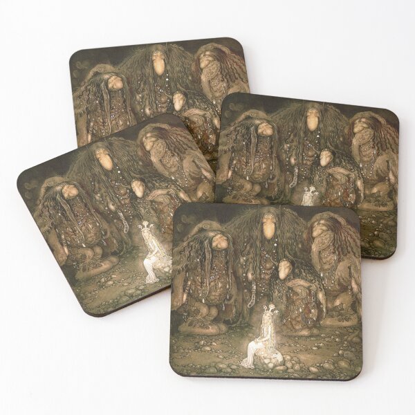 Item preview, Troll Mother by John Bauer - Vintage Art designed and sold by RickE.
