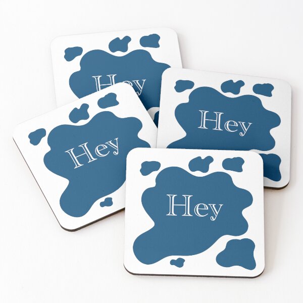 Item preview, Hey- Blue and white Design designed and sold by SoftlyStillBy-Nithya.