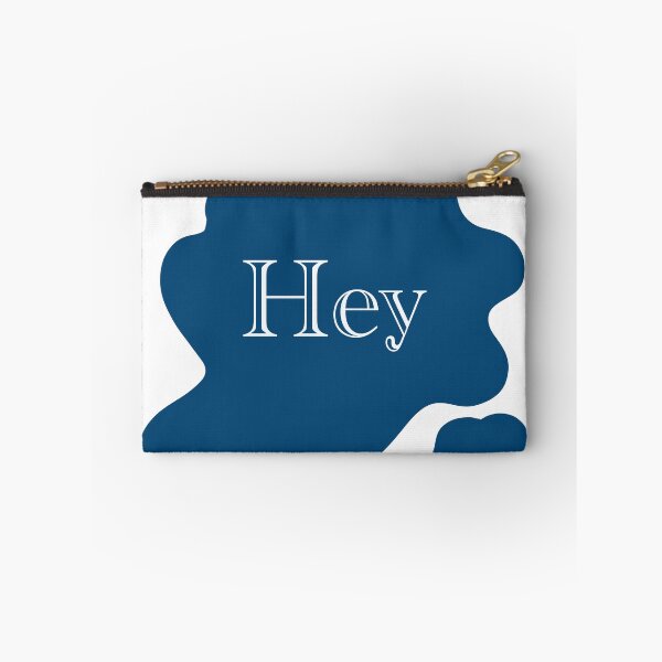 Item preview, Hey- Blue and white Design designed and sold by SoftlyStillBy-Nithya.