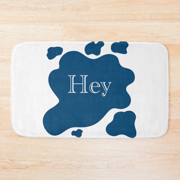 Item preview, Hey- Blue and white Design designed and sold by SoftlyStillBy-Nithya.
