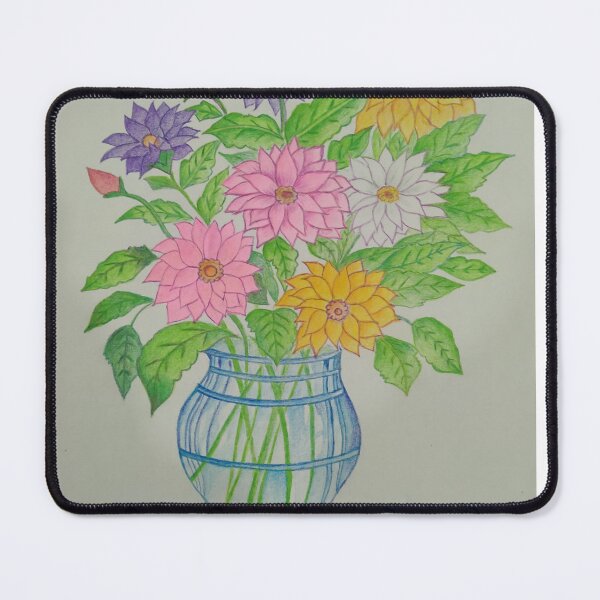 Item preview, Vase with flowers designed and sold by sdclifestyle.
