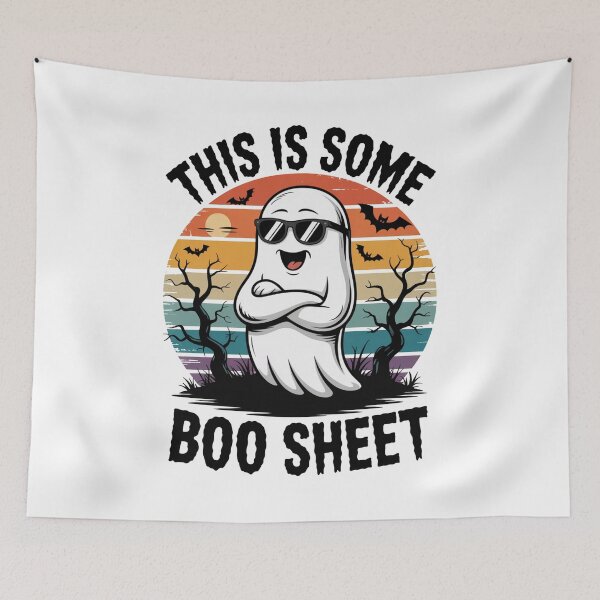 Item preview, This Is Some Boo Sheet designed and sold by flagylART.