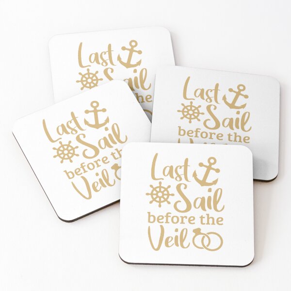 Item preview, Last Sail Before the Veil – Nautical Bachelorette Shirt designed and sold by Avara-Creative.