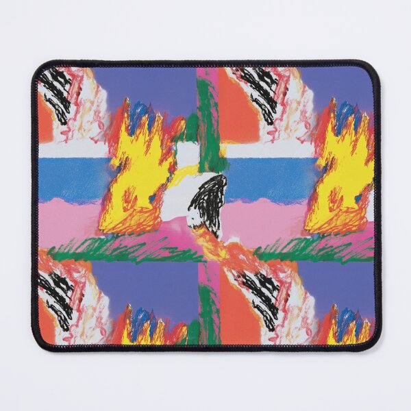Item preview, Raw Colorful Abstract Oil Pastel Scratchy Pattern designed and sold by Prismatect.