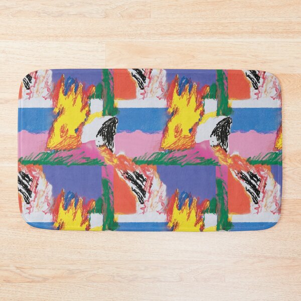 Item preview, Raw Colorful Abstract Oil Pastel Scratchy Pattern designed and sold by Prismatect.