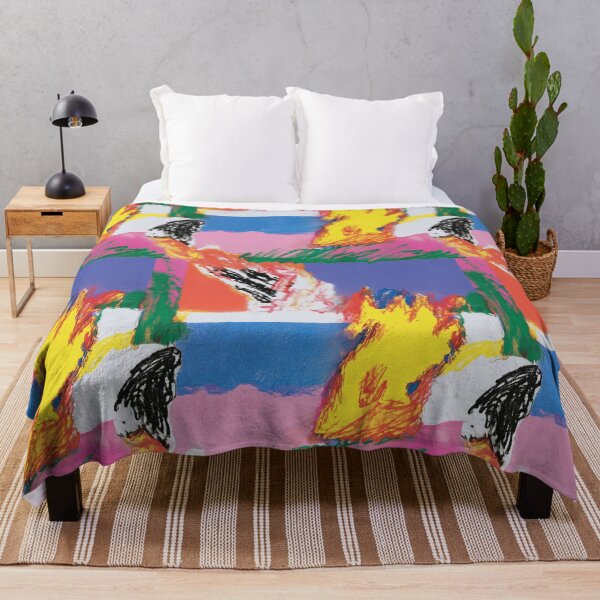 Item preview, Raw Colorful Abstract Oil Pastel Scratchy Pattern designed and sold by Prismatect.