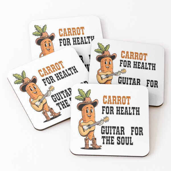 Item preview, Carrot Playing the Guitar - National Guitar Day designed and sold by Art-Arcade6.